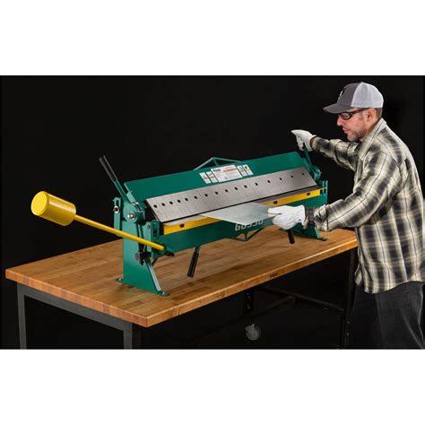 grizzly 48 4 pan box metal break|48 inch pan brake.